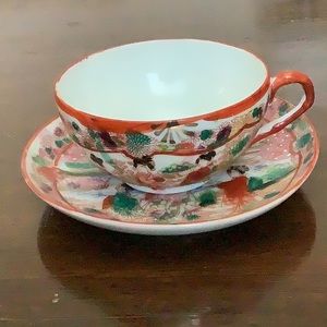 Antique Asian Cup and Saucer - Very Nice Condition!